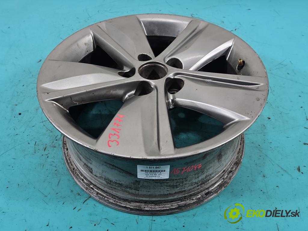 Toyota Verso 2009-2018 1.8 16V 147 HP manual 108 kW 1798 cm3 5- Disk hliník 17