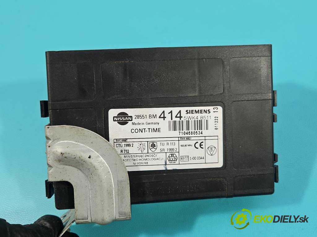 Nissan Almera N16 2000-2006 1.5 16V 90 HP manual 66 kW 1498 cm3 3- riadiaca jednotka motora MEC20-601