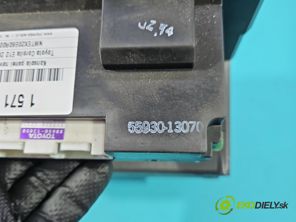 Toyota Corolla E12 2001-2009 2.0 D4D 90 HP manual 66 kW 1995 cm3 5- panel kúrenia 55930-13070