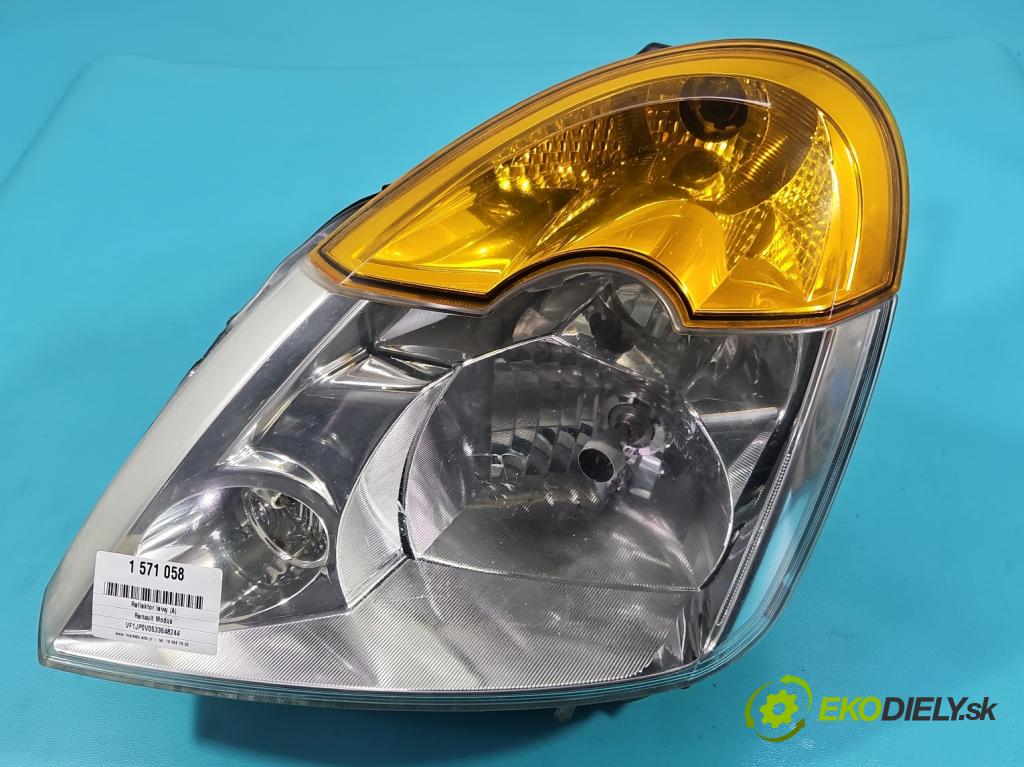 Renault Modus 1.6 16V 88 HP manual 65 kW 1598 cm3 5- Reflektor: ľavý 8200301829 (Kľučka dverí ostatné)
