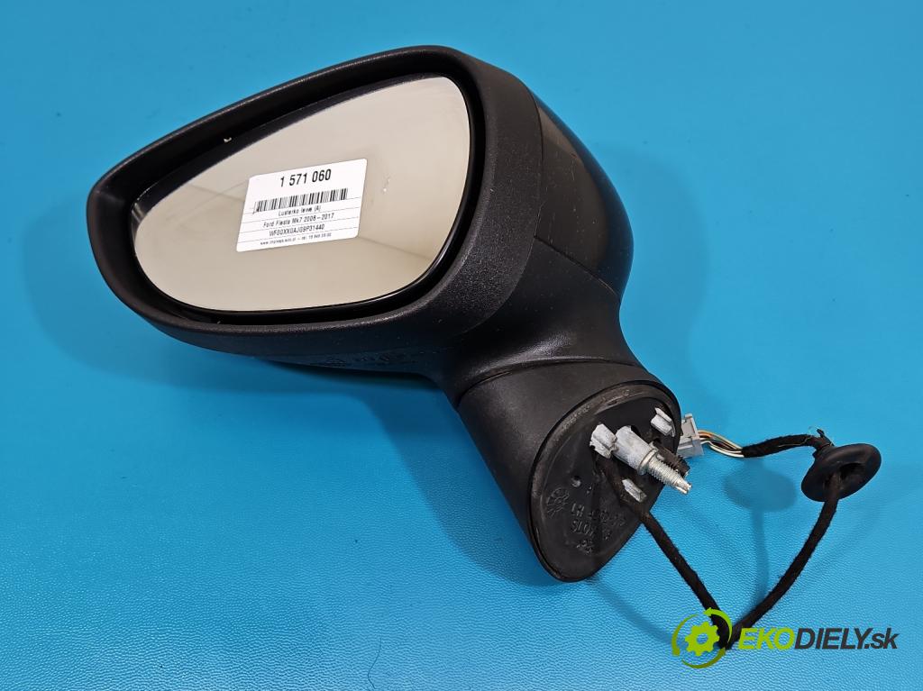 Ford Fiesta Mk7 2008-2017 1.2 16V 82 HP manual 60 kW 1242 cm3 3- zrkadlo ľavé  (Kľučka dverí ostatné)