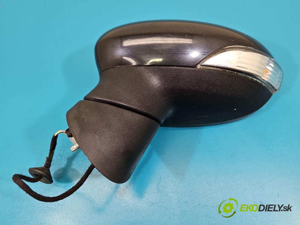 Ford Fiesta Mk7 2008-2017 1.2 16V 82 HP manual 60 kW 1242 cm3 3- zrkadlo ľavé  (Kľučka dverí ostatné)