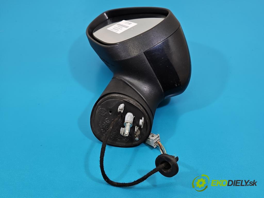 Ford Fiesta Mk7 2008-2017 1.2 16V 82 HP manual 60 kW 1242 cm3 3- zrkadlo ľavé  (Kľučka dverí ostatné)