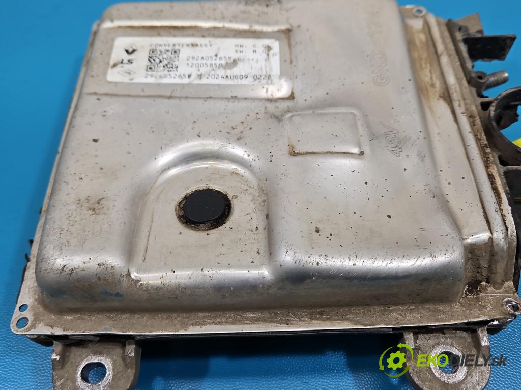 Dacia Duster III 24- 1.2 131 hp manual 96 kW 1199 cm3 5- měnič aktuální: 292A05265R