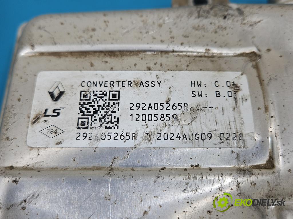 Dacia Duster III 24- 1.2 131 hp manual 96 kW 1199 cm3 5- měnič aktuální: 292A05265R