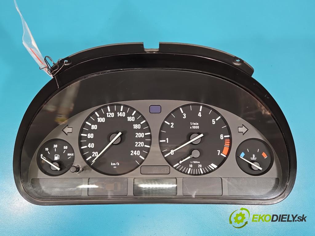 Bmw 5 E39 1996-2003 2.5 R6 170 HP automatic 125 kW 2494 cm3 4- prístrojovka/ budíky 8375895 (Prístrojová doska)