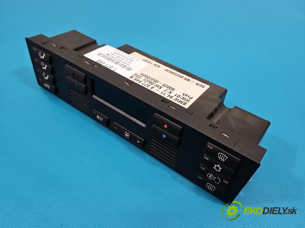 Bmw 5 E39 1996-2003 2.5 R6 170 hp automatic 125 kW 2494 cm3 4- palubní deska panel topení 8377546