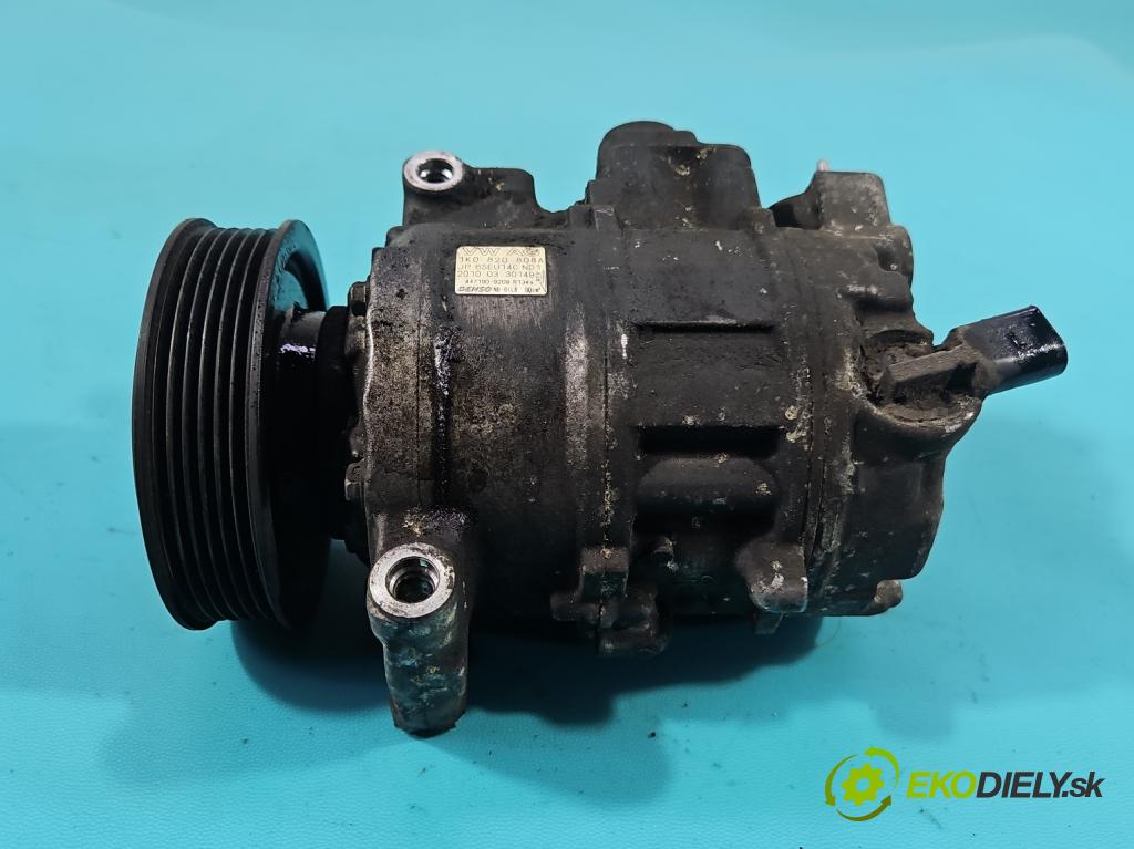 Vw Scirocco II 2008-2017 1.4 TSI 160 HP manual 118 kW 1390 cm3 3- Kompresor: klimatizácie 1K0820808A (Kompresor klimatizácie)