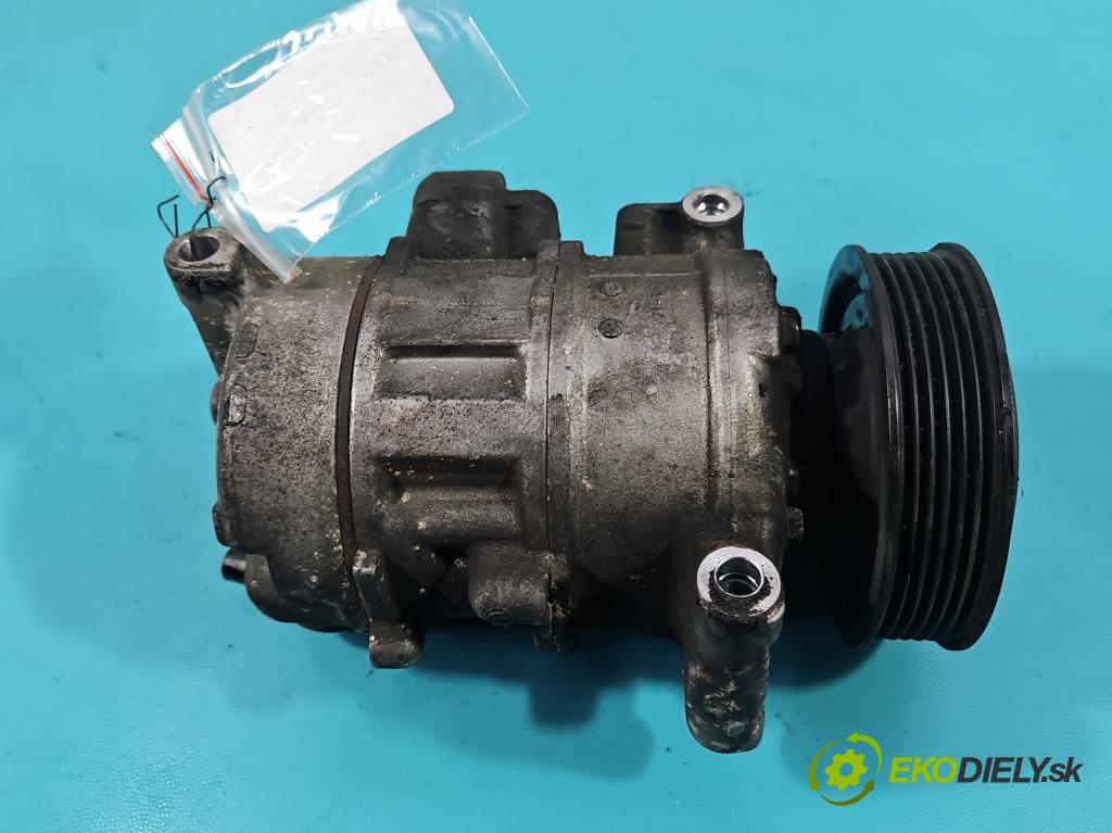 Vw Scirocco II 2008-2017 1.4 TSI 160 HP manual 118 kW 1390 cm3 3- Kompresor: klimatizácie 1K0820808A (Kompresor klimatizácie)