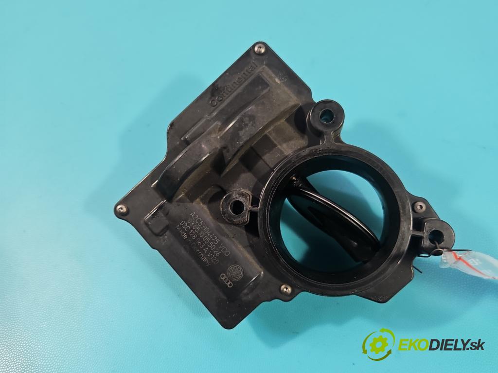 Vw Scirocco II 2008-2017 1.4 TSI 160 hp manual 118 kW 1390 cm3 3- škrticí klapka 03C128063A (Škrticí klapka)