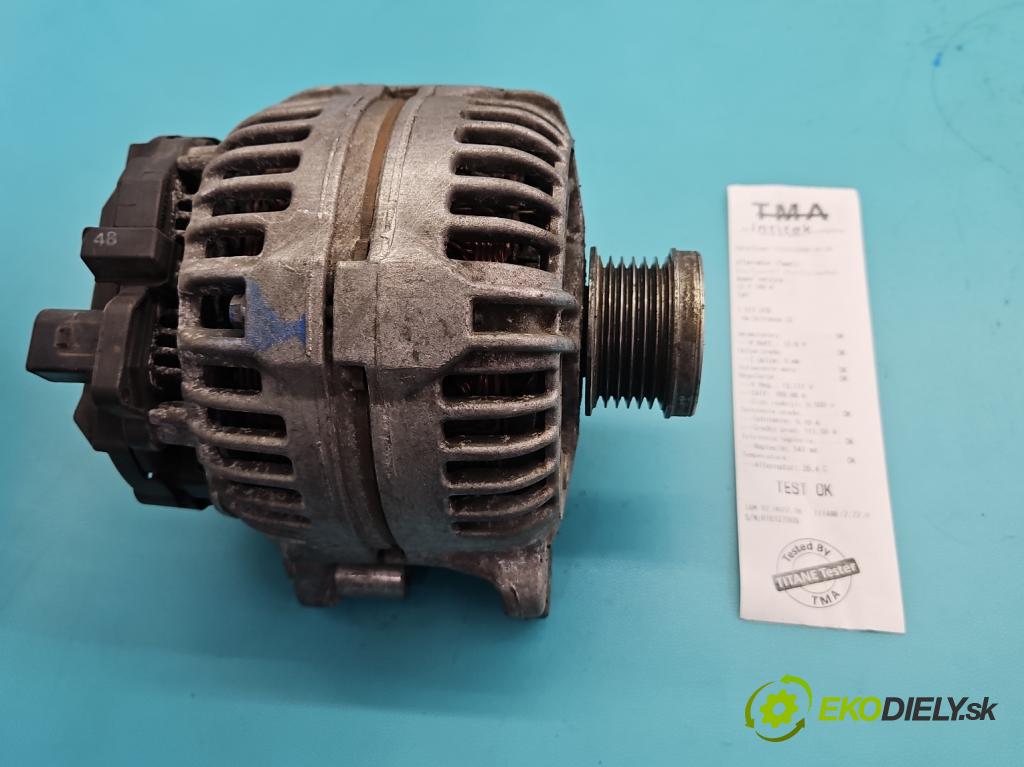 Vw Scirocco II 2008-2017 1.4 TSI 160 HP manual 118 kW 1390 cm3 3- Alternator 0124525093 (Alternátor)