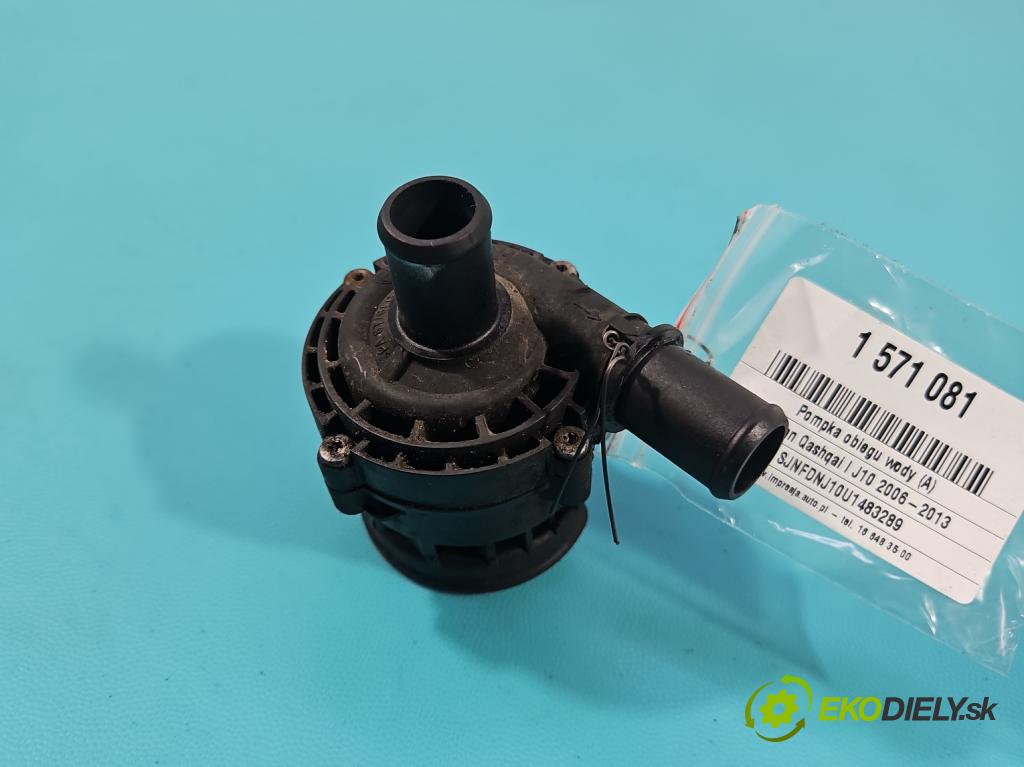 Nissan Qashqai I J10 2006-2013 2.0 dci 150 HP manual 110 kW 1995 cm3 5- pompa obehu voda: 