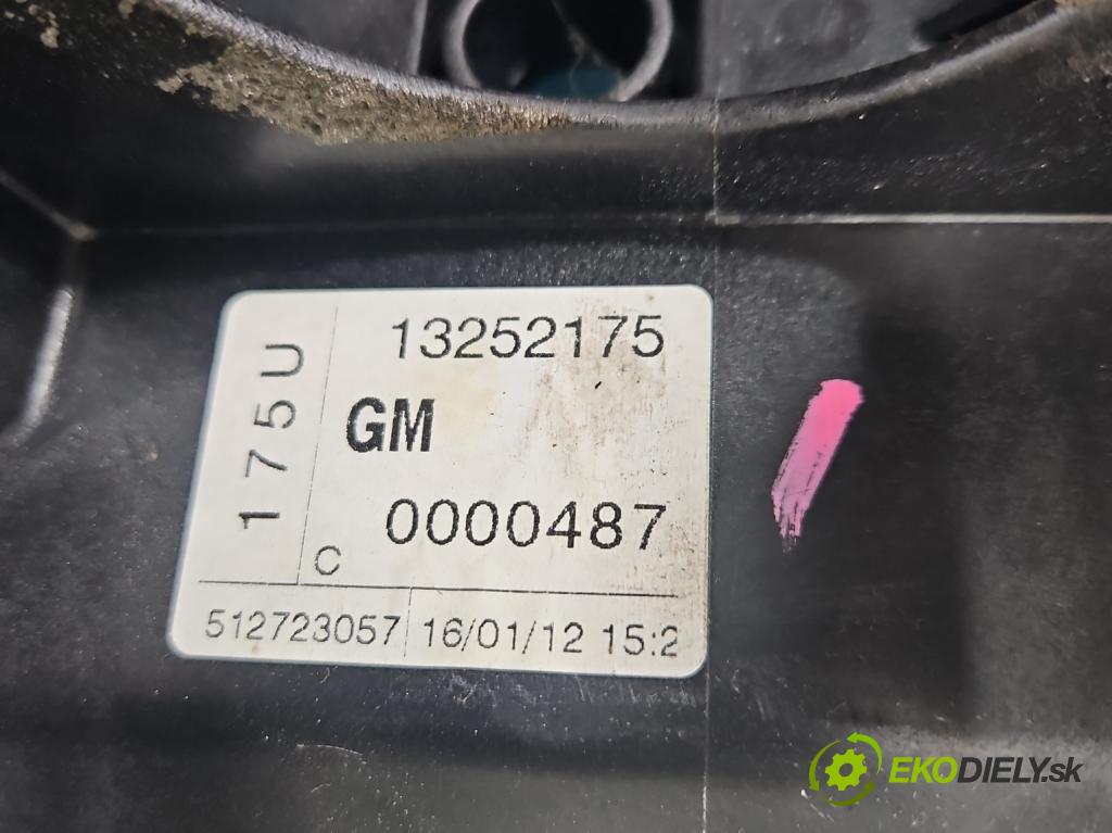 Opel Astra IV 2009-2015 1.7 cdti 125 HP manual 92 kW 1686 cm3 5- pedále ostatné GPV009765