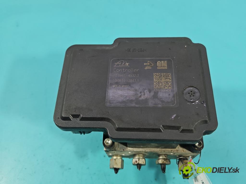 Opel Astra IV 2009-2015 1.7 cdti 125 hp manual 92 kW 1686 cm3 5- čerpadlo abs 13379599 (Pumpa ABS)