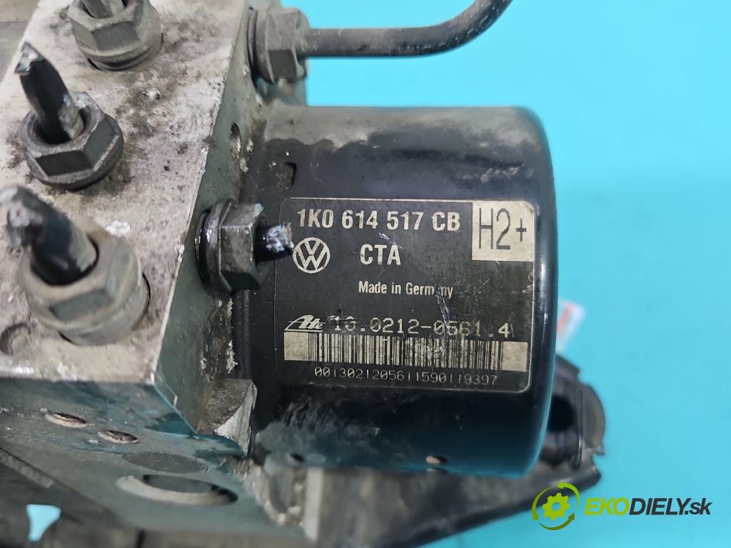 Vw Scirocco II 2008-2017 1.4 TSI 160 HP manual 118 kW 1390 cm3 3- čerpadlo abs 1K0614517CB (Pumpa ABS)