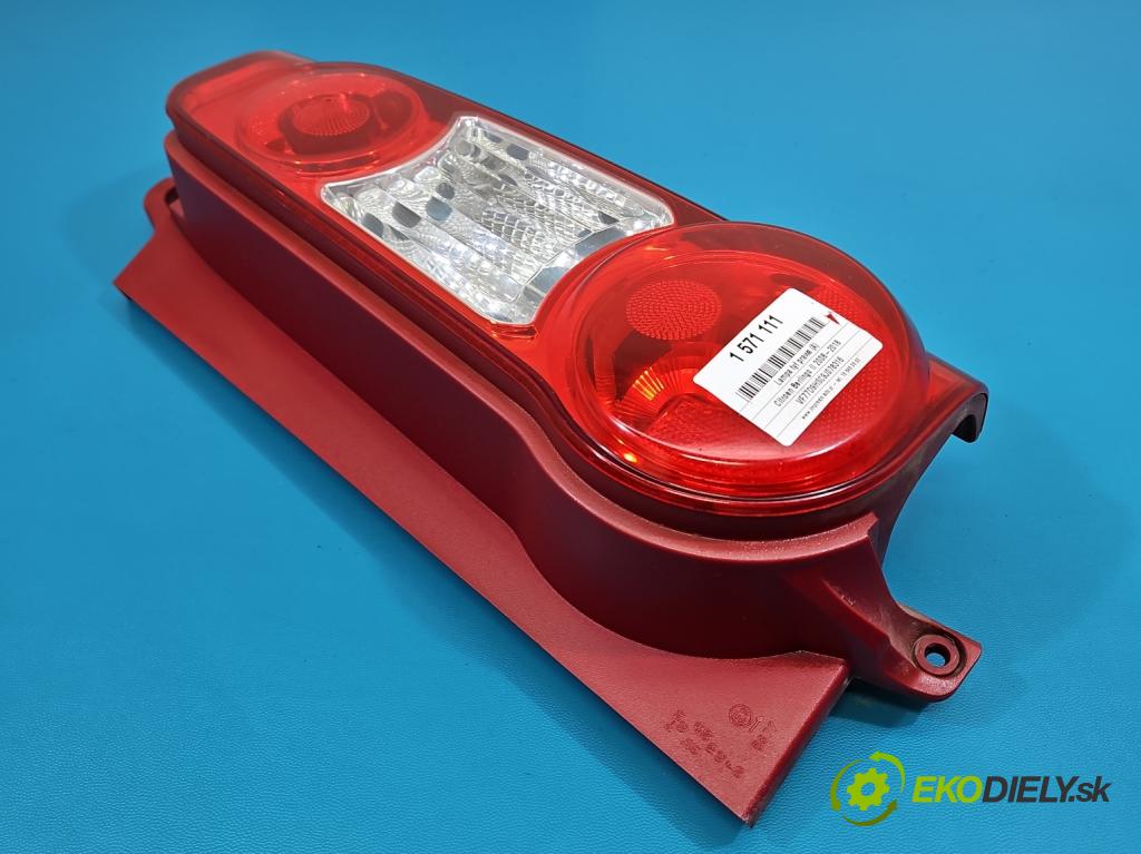 Citroen Berlingo II 2008-2018 1.6 hdi 90 hp manual 66 kW 1560 cm3 5- světlo zadní pravé 9680607880 (Klika dveří ostatní)