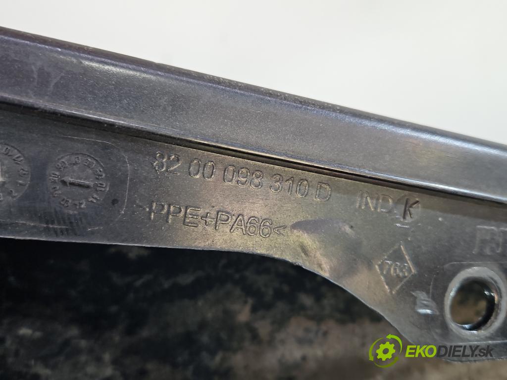 Renault Modus 1.6 16V 88 HP manual 65 kW 1598 cm3 5- blatník predné pravý  (Kľučka dverí ostatné)