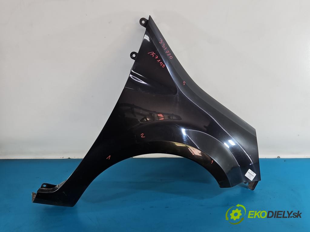 Renault Modus 1.6 16V 88 HP manual 65 kW 1598 cm3 5- blatník predné pravý  (Kľučka dverí ostatné)