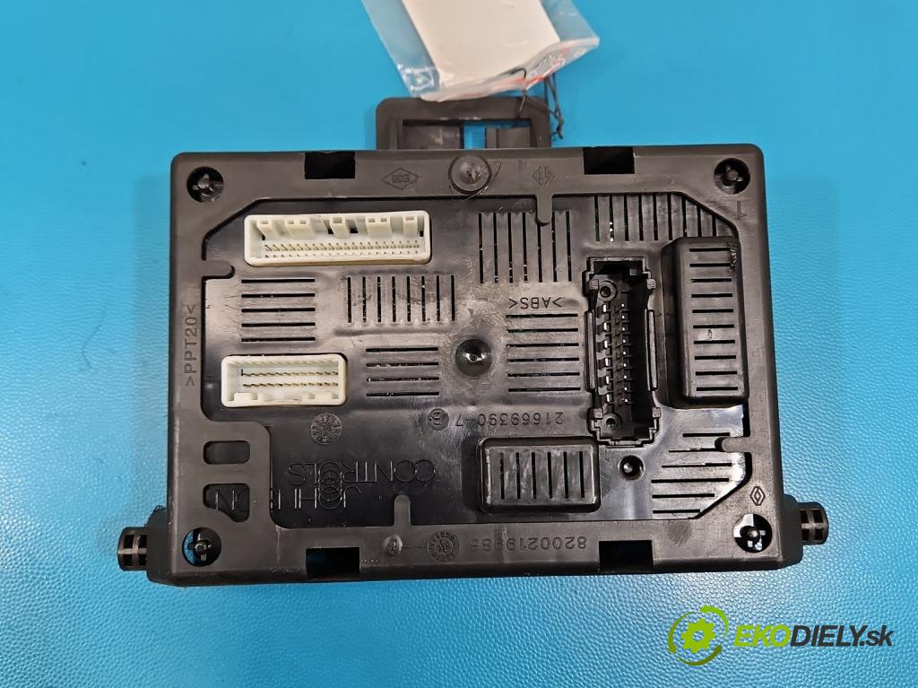 Renault Modus 1.6 16V 88 hp manual 65 kW 1598 cm3 5- řídící jednotka 8200497361