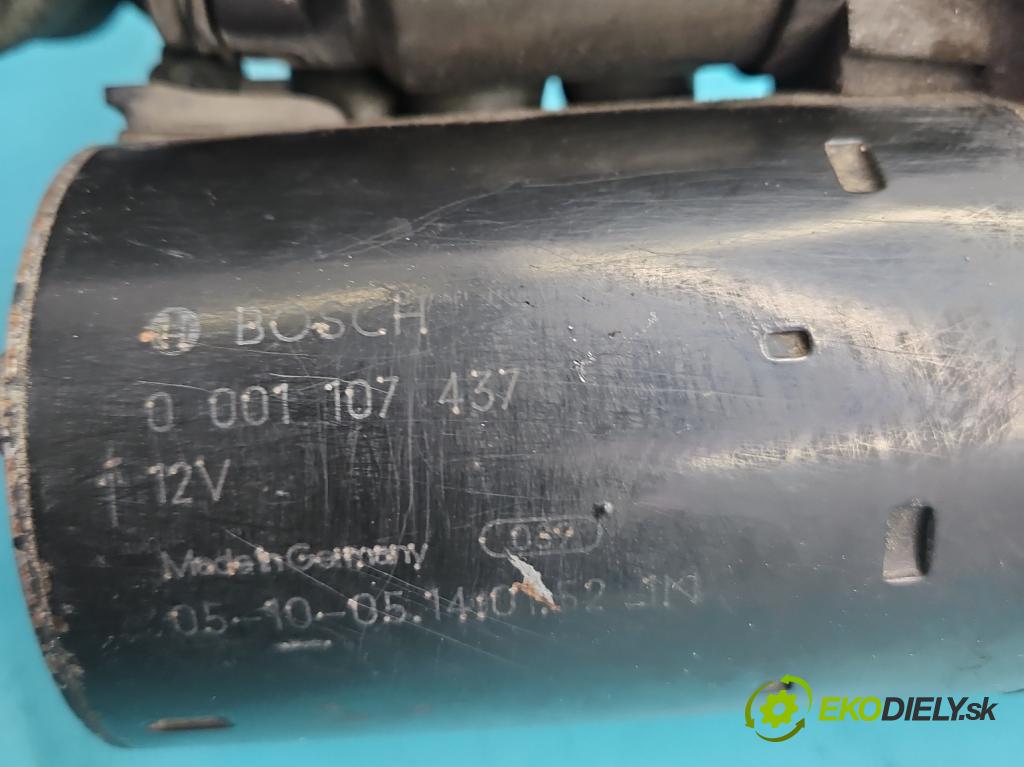 Suzuki Swift Mk6 2005-2010 1.3 DDiS 69KM manual 51 kW 1248 cm3 5- štartér 0001107437 (Štartér)