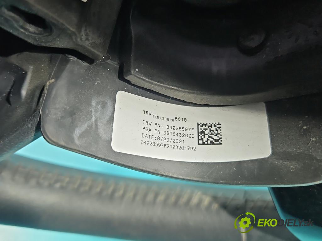 Citroen C3 III 2016-2024 1.2 12V 110 HP manual 81 kW 1199 cm3 5- volant 98164326ZD (Volant)