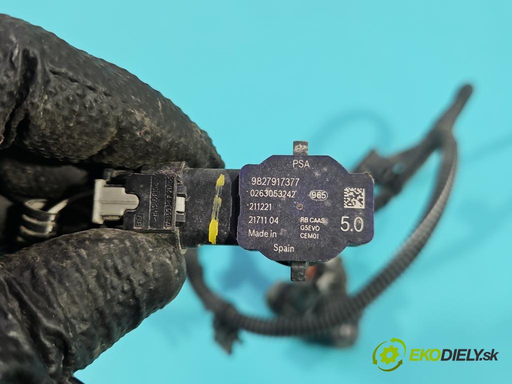 Citroen C3 III 2016-2024 1.2 12V 110 HP manual 81 kW 1199 cm3 5- snímač parkovaní: 0263013714