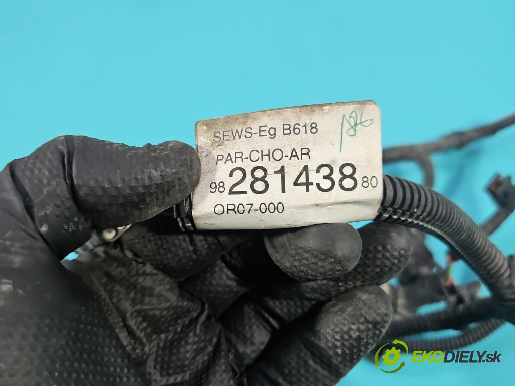 Citroen C3 III 2016-2024 1.2 12V 110 HP manual 81 kW 1199 cm3 5- snímač parkovaní: 0263013714