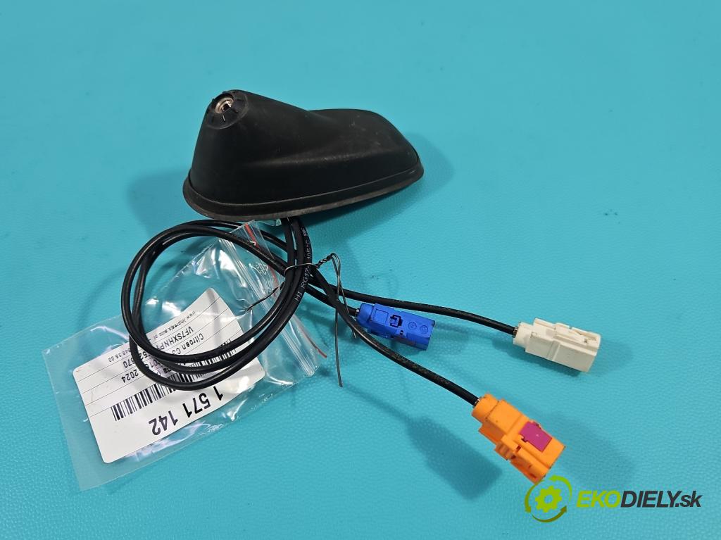 Citroen C3 III 2016-2024 1.2 12V 110 HP manual 81 kW 1199 cm3 5- Antena 9819669580
