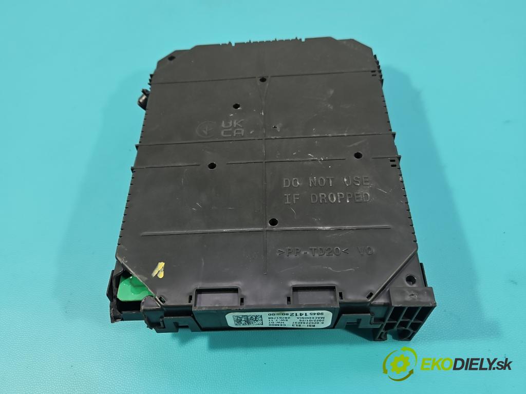 Citroen C3 III 2016-2024 1.2 12V 110 HP manual 81 kW 1199 cm3 5- riadiaca jednotka motora 9815023380