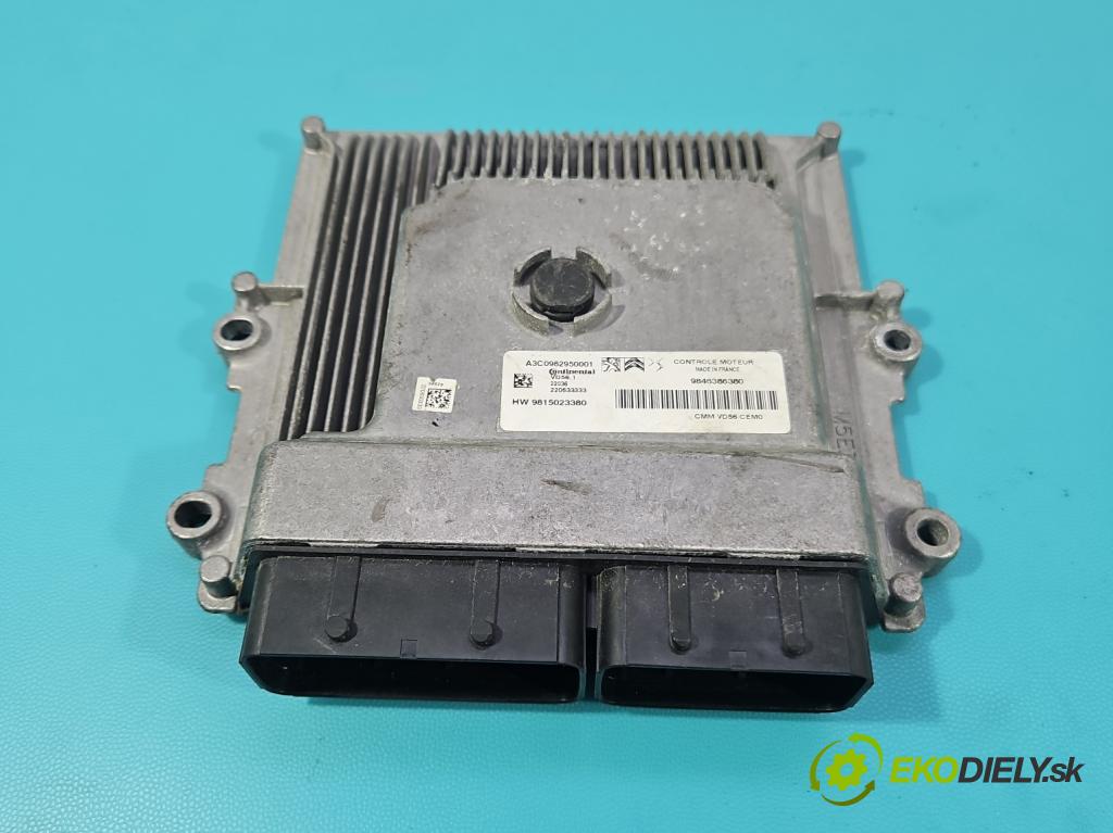 Citroen C3 III 2016-2024 1.2 12V 110 HP manual 81 kW 1199 cm3 5- riadiaca jednotka motora 9815023380