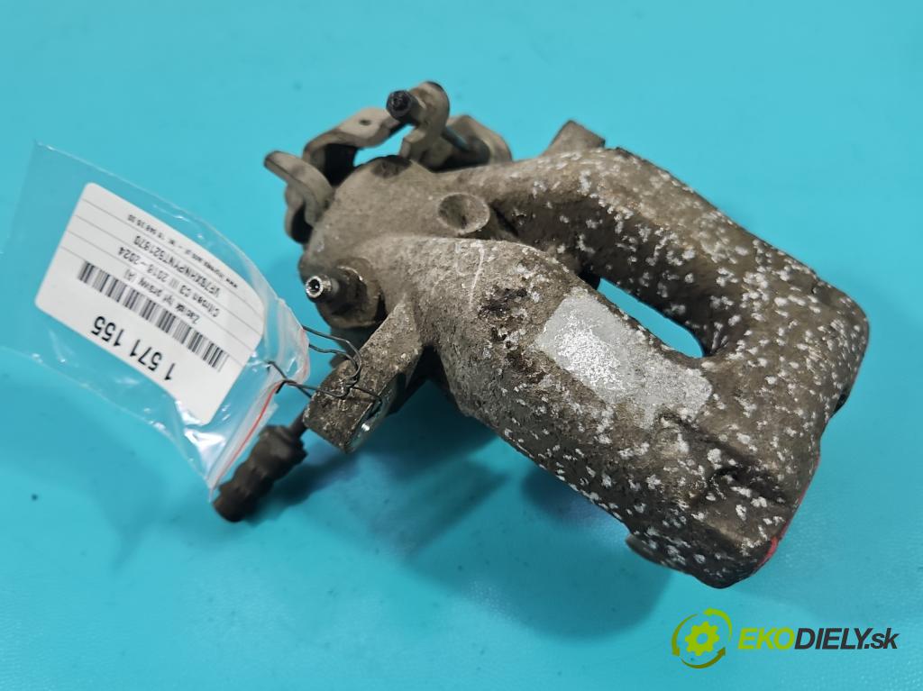 Citroen C3 III 2016-2024 1.2 12V 110 HP manual 81 kW 1199 cm3 5- brzdič zadné pravý  (Kľučka dverí ostatné)