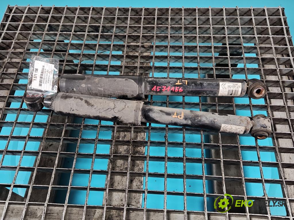 Citroen C3 III 2016-2024 1.2 12V 110 hp manual 81 kW 1199 cm3 5- tlumič zadní komplet 9824997280