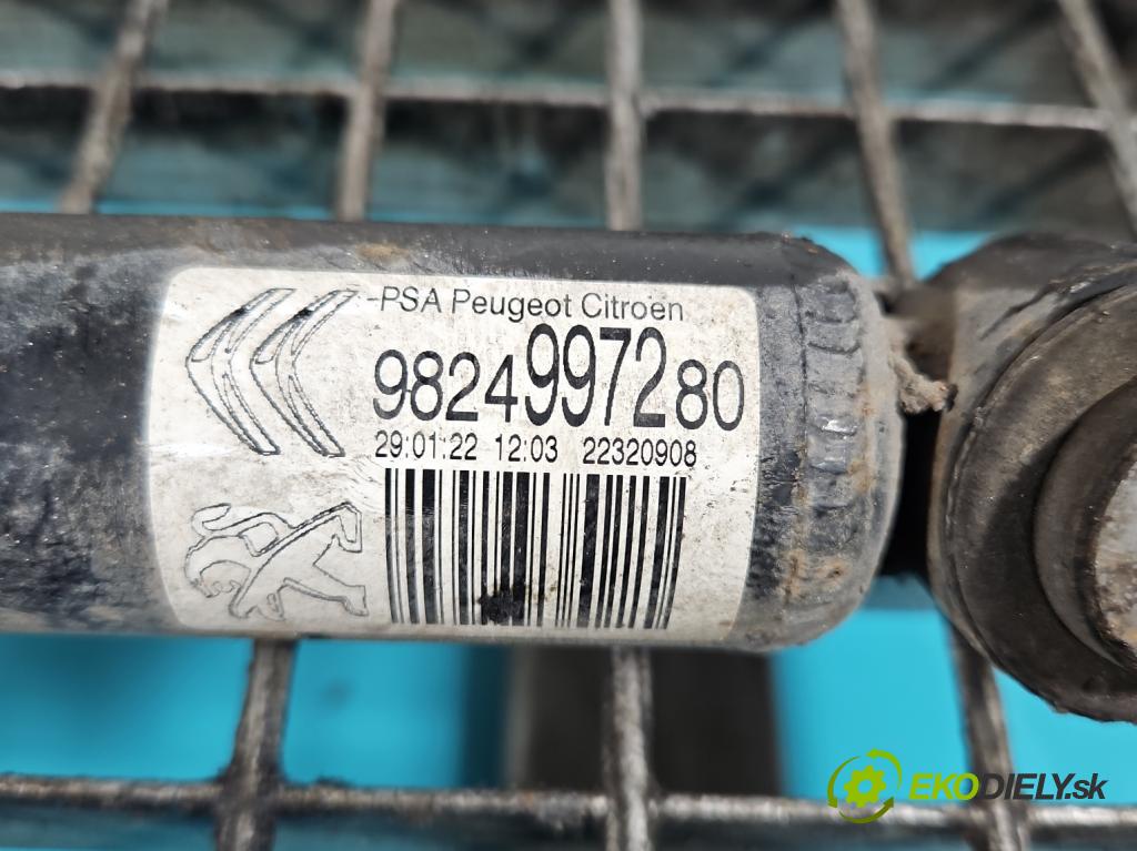 Citroen C3 III 2016-2024 1.2 12V 110 HP manual 81 kW 1199 cm3 5- tlmič zadné komplet 9824997280