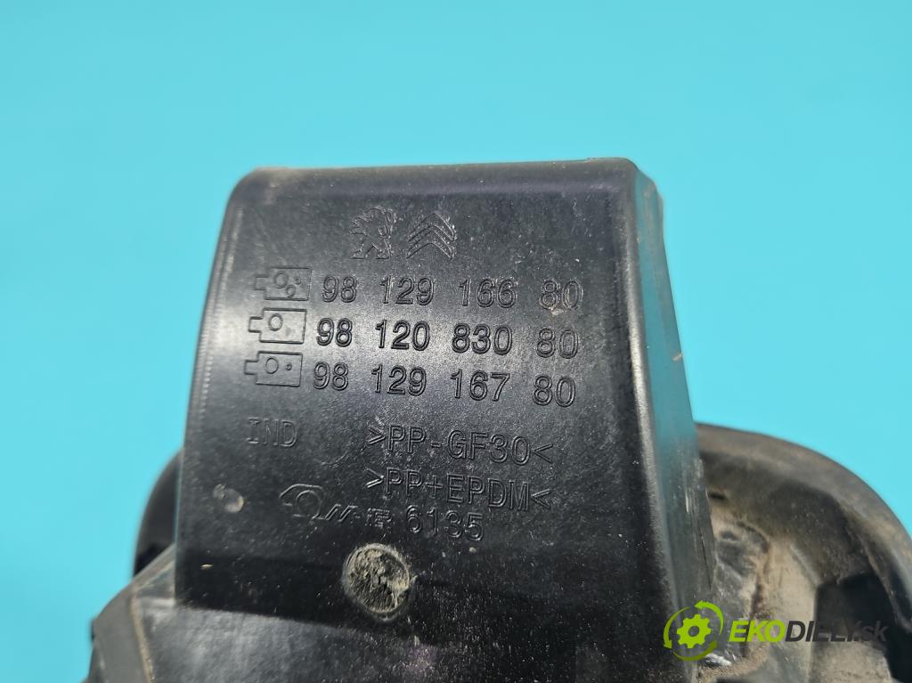 Citroen C3 III 2016-2024 1.2 12V 110 HP manual 81 kW 1199 cm3 5- Klapka nádrže palivo 9812916680 (Kľučka dverí ostatné)