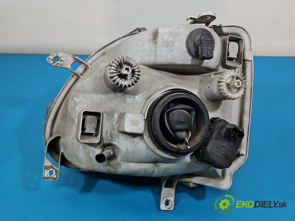 Opel Agila A 2000-2007 1.2 16V 75 hp manual 55 kW 1199 cm3 5- světlo pravý 09204188 (Pravé přední světlo)