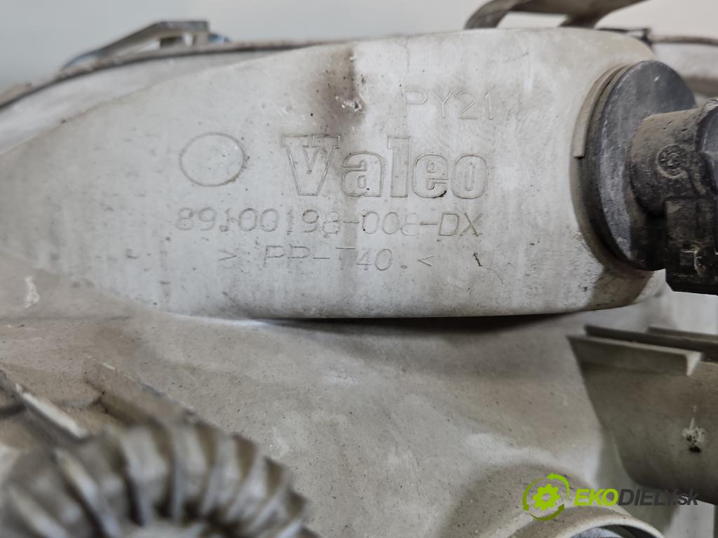 Opel Agila A 2000-2007 1.2 16V 75 hp manual 55 kW 1199 cm3 5- světlo pravý 09204188 (Pravé přední světlo)