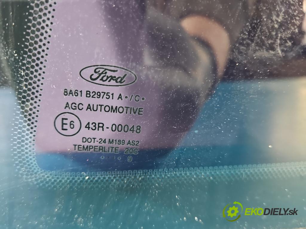 Ford Fiesta Mk7 2008-2017 1.2 16V 82 HP manual 60 kW 1242 cm3 3- sklo zadné ľavé