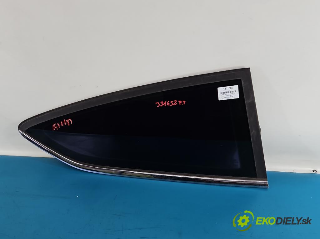 Ford Fiesta Mk7 2008-2017 1.2 16V 82 HP manual 60 kW 1242 cm3 3- sklo zadné pravé 