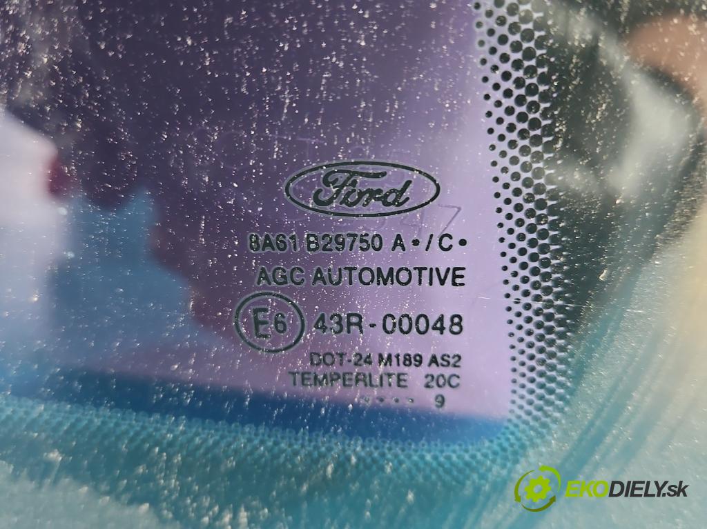 Ford Fiesta Mk7 2008-2017 1.2 16V 82 HP manual 60 kW 1242 cm3 3- sklo zadné pravé