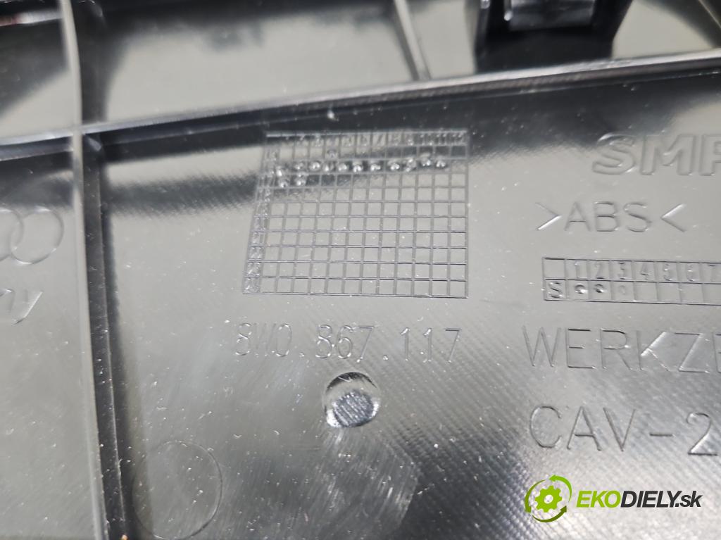 Audi A4 B9 2015-2024 2.0 TDI 190 HP automatic 140 kW 1968 cm3 5- Čalounictví: dvere predné ľavé 8W0867133