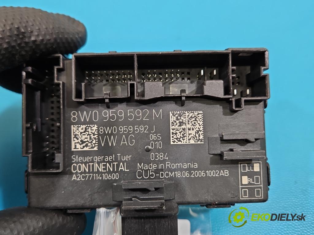 Audi A4 B9 2015-2024 2.0 TDI 190 hp automatic 140 kW 1968 cm3 5- řídící jednotka 8W0959592M