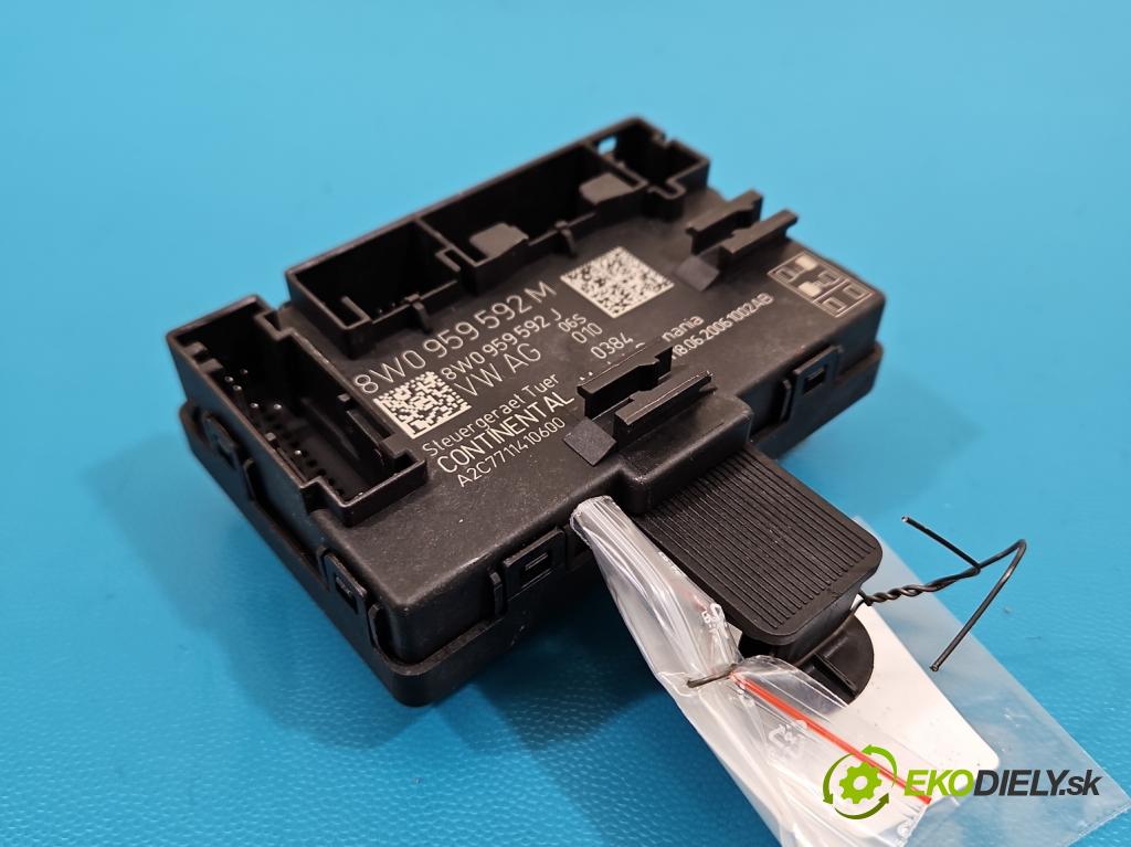 Audi A4 B9 2015-2024 2.0 TDI 190 HP automatic 140 kW 1968 cm3 5- riadiaca jednotka ostatné 8W0959592M