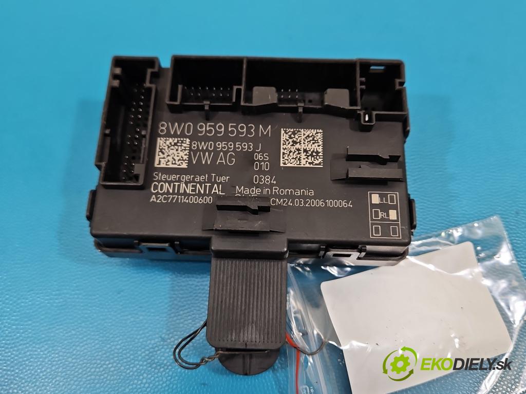 Audi A4 B9 2015-2024 2.0 TDI 190 hp automatic 140 kW 1968 cm3 5- řídící jednotka 8W0959593M