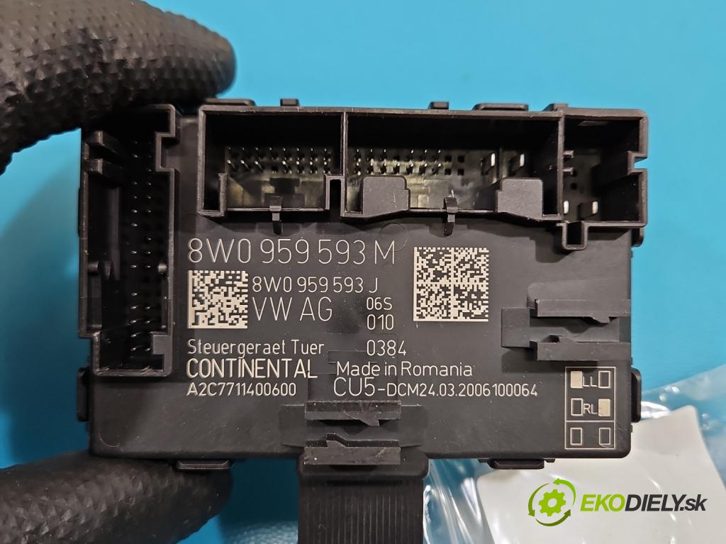 Audi A4 B9 2015-2024 2.0 TDI 190 hp automatic 140 kW 1968 cm3 5- řídící jednotka 8W0959593M