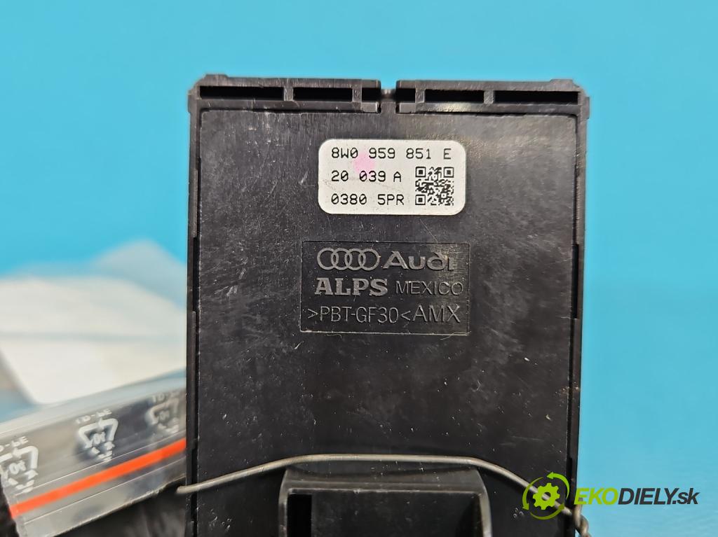 Audi A4 B9 2015-2024 2.0 TDI 190 hp automatic 140 kW 1968 cm3 5- Přepínač oken zpětných zrcátek 8W0959851E