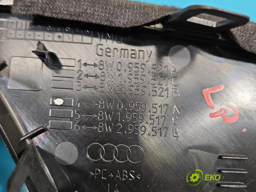 Audi A4 B9 2015-2024 2.0 TDI 190 HP automatic 140 kW 1968 cm3 5- podsvietenie 8W0959521A