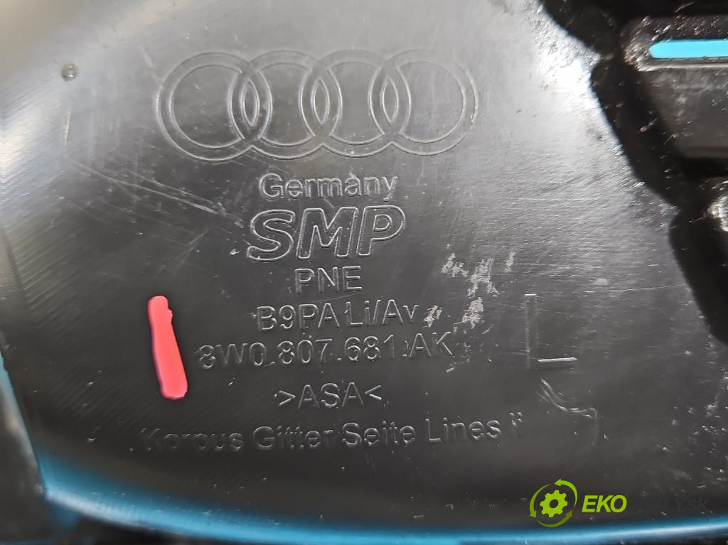 Audi A4 B9 2015-2024 2.0 TDI 190 HP automatic 140 kW 1968 cm3 5- blenda mriežka: nárazník ľavé 8W0807681AK