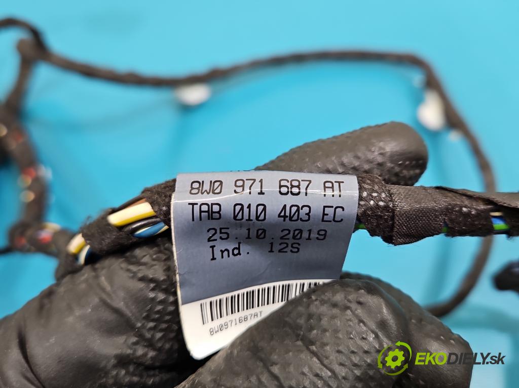 Audi A4 B9 2015-2024 2.0 TDI 190 HP automatic 140 kW 1968 cm3 5- Zväzok: dvere zadné vľavo: 8W0971687AT