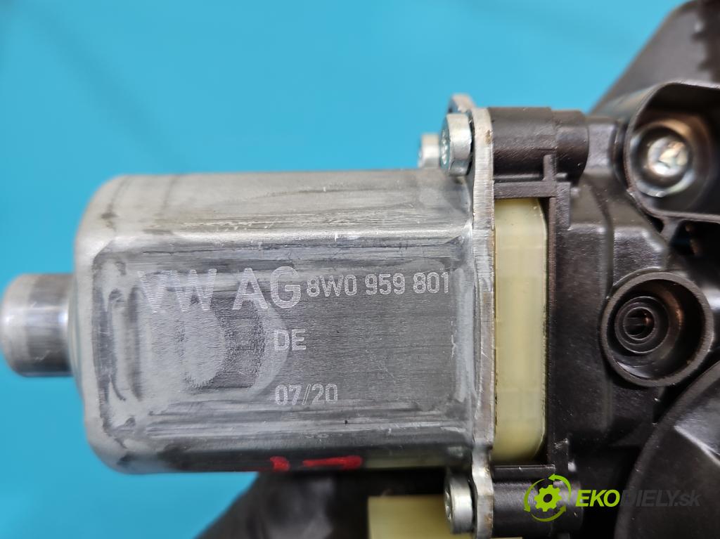 Audi A4 B9 2015-2024 2.0 TDI 190 HP automatic 140 kW 1968 cm3 5- mechanizmus okna predné ľavý 0130822705