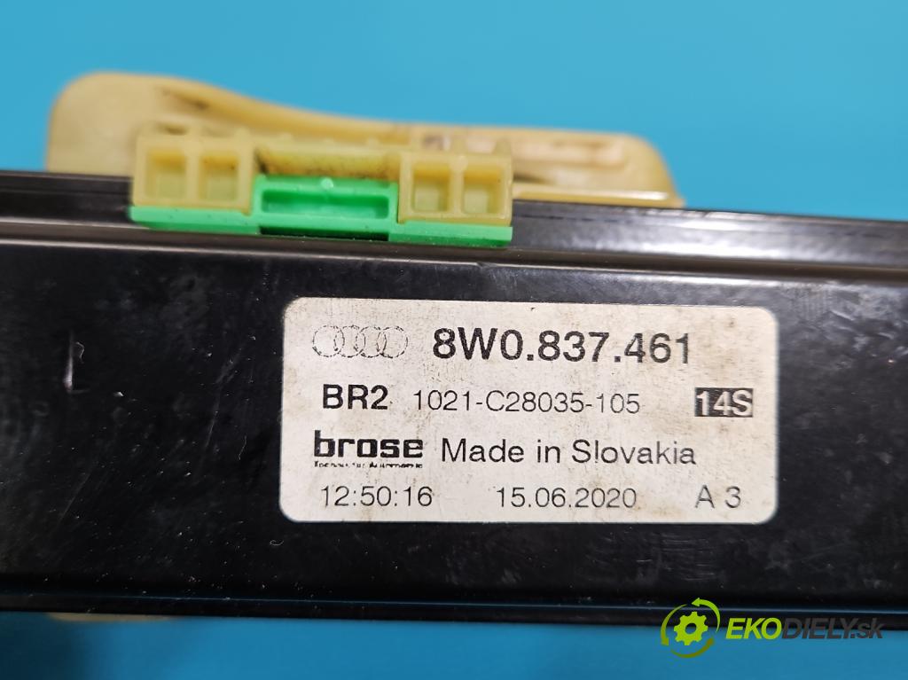 Audi A4 B9 2015-2024 2.0 TDI 190 HP automatic 140 kW 1968 cm3 5- mechanizmus okna predné ľavý 0130822705